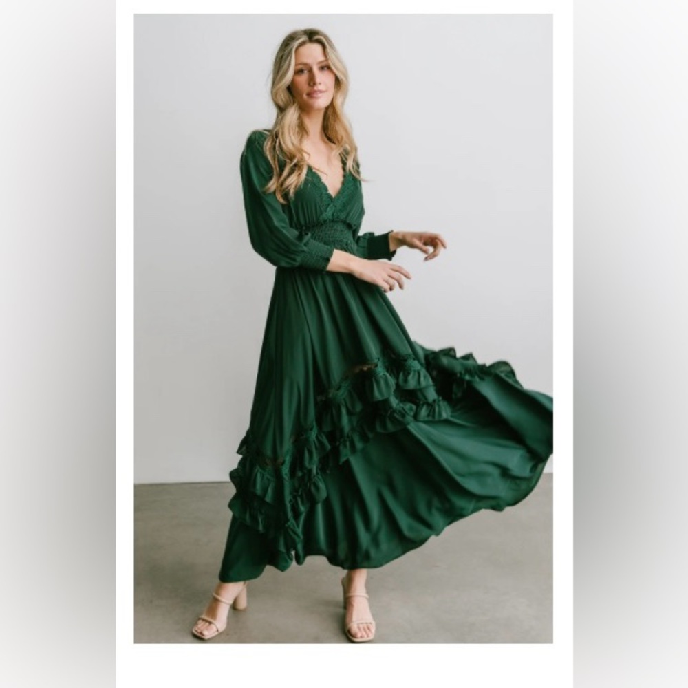 Baltic Born Pippa Green Maxi Dress